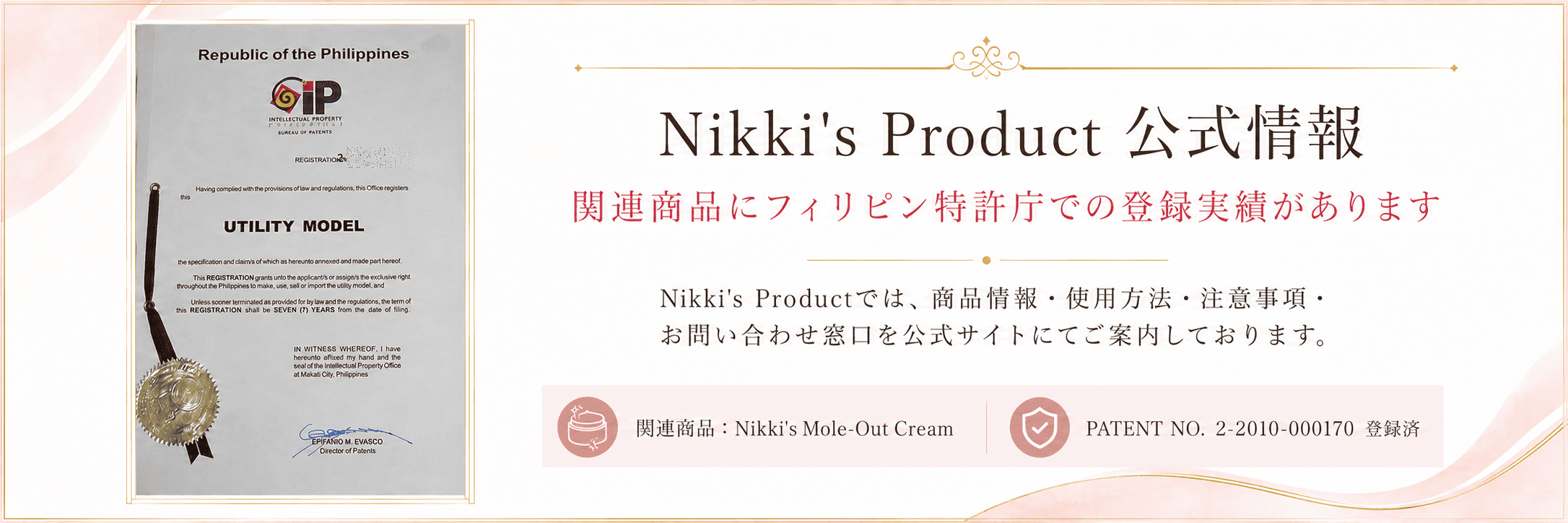 ニッキーズスキンクリア Nikki's Skin Clear メンテナンス使用 (シミ